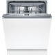 BOSCH Lavavajillas integrable 60 cm  SMH4HVX03E. 14 cubiertos. 3ª bandeja. Puerta